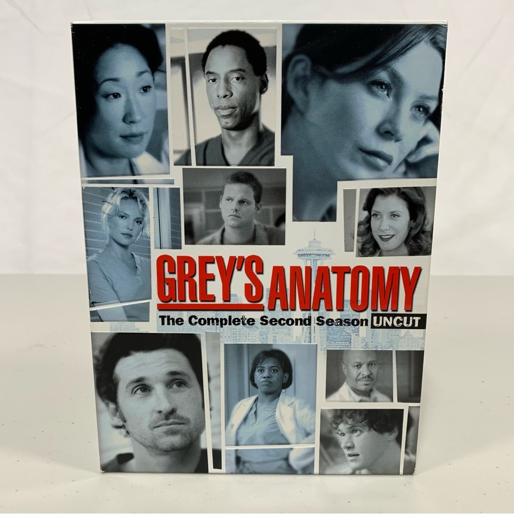Grey's Anatomy: Season 2 (Uncut) DVD set of 6